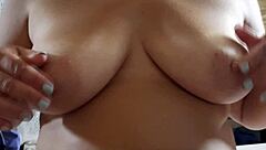 My wife's first tits experience