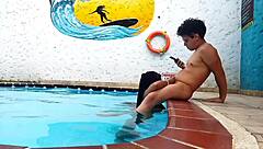 Shocked by friend's mom's yes, fearing husband's discovery.