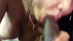 Can you handle the giant neighbor's interracial creampie?