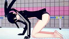 Innocent Stella Needs To Have An Orgasm - Black Rock Shooter