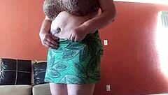 enjoying homemade play with toy in horny amateur session