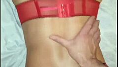 i fucked my wifes friend doggy style after she sucked him