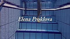 elena proklova's blonde beauty underwater