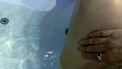 i seduced her in jacuzzi. she deepthroated my big cock.