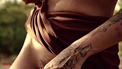 Rosita masturbates in nature 😎