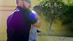 Cop Conducts Physical Search On Shoplifting Suspect, Leading To Intense Booty Fucking In Gay Porn Scene