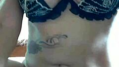 Blonde Masturbates In Video Call