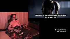 Voluptuous vixen with piercing plays in part 8
