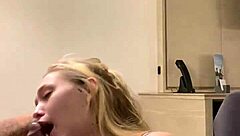 Milf wife gets bent over for sloppy ass fucking at home