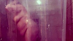 hidden camera captures shower scene