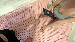 Helping Neighbor Turns Into Creampie Phone Sex Session!