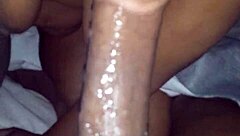 Sloppy Black Cock Pounding In Intense Action