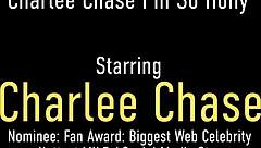 does charlee chase fuck her pussy with a dildo?