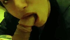 Teen Gives Delicious Blowjob With Cumshot