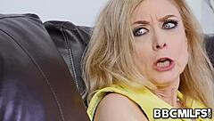 Why does hot milf boss nina hartley fuck her ex employee axel miller after firing him?