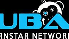 Tattooed blonde beauty uses dildo on her pussy during christmas solo play