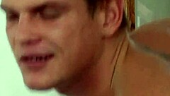 I Enjoy Watching This Gay Twink Bareback By The Window Until He Cums