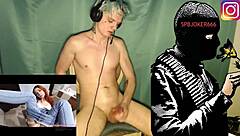 AWESOME HUGE CUM OF THE CRAZIEST RUSSIAN MAFIOZI, HER HANDJOB AND MASTURBATION LEADING TO INTENSE FUCKING AND CUMSHOT ON HER SEXY BODY.