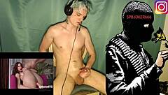 AWESOME HUGE CUM OF THE CRAZIEST RUSSIAN MAFIOZI, HER HANDJOB AND MASTURBATION LEADING TO INTENSE FUCKING AND CUMSHOT ON HER SEXY BODY.