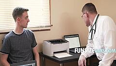Gay clinic visit leads to steamy encounter with a hunky doctor