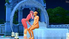 My Neighbor Miko Ojo Rides Cowgirl In Sims 4