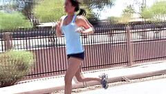 Brianne Uses Big Toy Outdoors