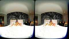 i'm a young brunette making myself hot with masturbation