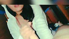 Sexy Latina Deep Throating Big Tits!