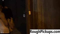 Hardcore pickup leads to intense sex.