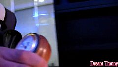 Hey, reluctant tranny bruna castro gets persuaded into hardcore fuck by pervert