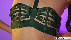 Petite Evelin in Lingerie Surprises Boyfriend with Blowjob and Sex