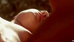 Blonde and brunette lesbians masturbate sensually