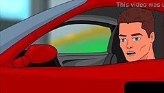 the new year eve brings festive scenes in hentai anime style