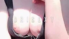 ninfeta se masturbando enquanto anda de carro dri sexy