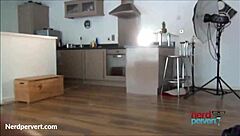 anna joy the pornstar is doing some oral action