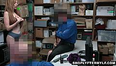 I caught my redhead milf stepmom lauren phillips and teen stepdaughter scarlett snow in groupsex at the office