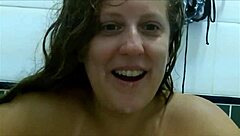 Having Milk at the Spa with Latina Prostitute.