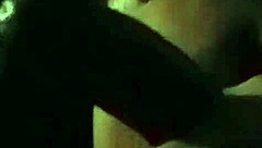 ebony milf gives sloppy toppy to big black cock.