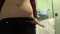 Hot Amateur Fingering Asshole on Train