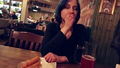 I controlled her vibrator in the bar