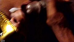 Goldie gets a messy facial cumshot.