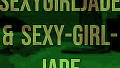 I'm a sexy tranny in lingerie getting horny with dildo.