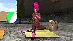 yaimmi feels intense pleasure from anal assfucking