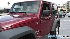 big tits lesbians squirting in hot threeway 💦