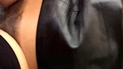 European woman enjoys masturbating and watching you stroke your penis to climax