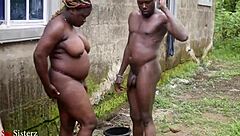 Evening Sex Outside Leaves Me Shaking With My Fat Babe Bent Over for Wet Action