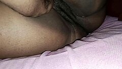 Stepdad teases my pussy! Mom's in kitchen!