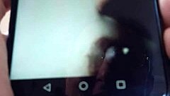 My wife performs a handjob show for me