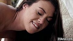 Erotic anal sex with a stunning woman