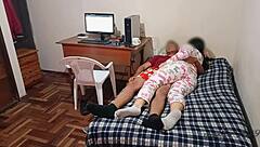 Will my cute latina neighbor get caught fucking?